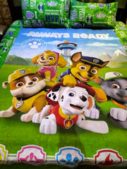 Paw patrol Kids Bed Sheet ds # 108