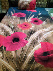 Wheat Flowers Bedsheets ET-D120