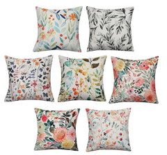 Pack Of 7 Khaddi Digital Printed Cushions Covers