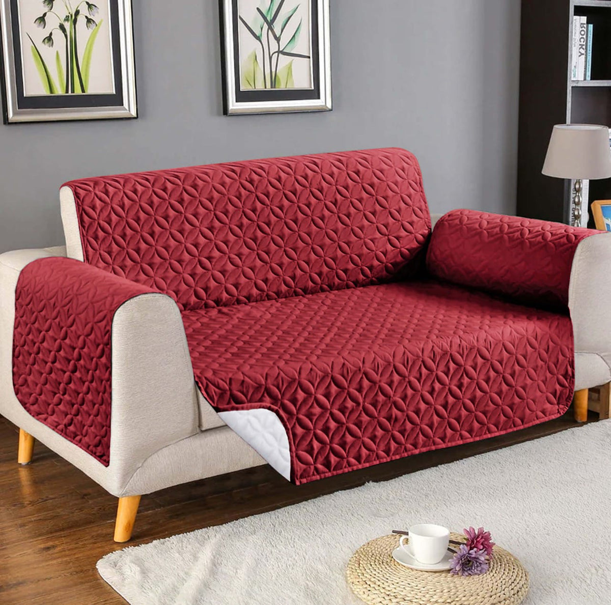 ULTRA SONIC SOFA RUNNER - SOFA COAT (Maroon)