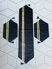 Elaftex 3 Pc Motive Runner Set Mahroon