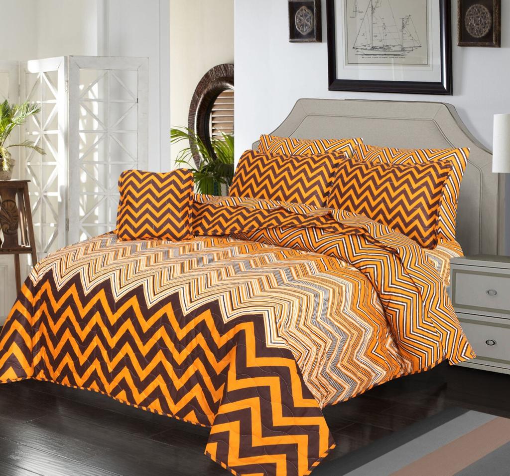 7 PCS COMFORTER SET ESC-054