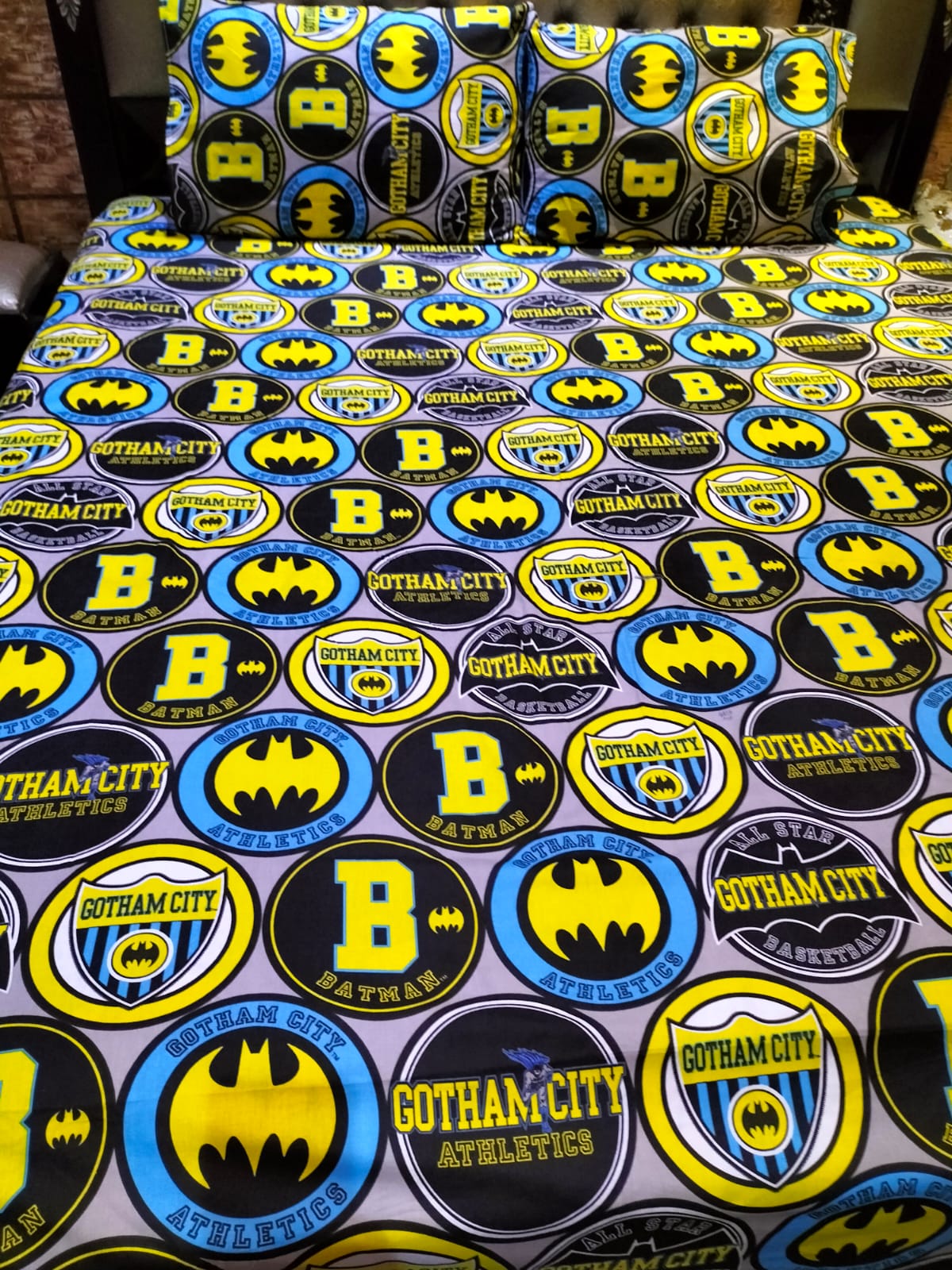 BATMAN DOUBLE Bed Sheet DS # 120