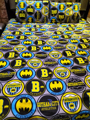 BATMAN DOUBLE Bed Sheet DS # 120