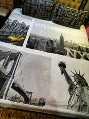 Batman Kids Double Bed Sheet DS # 125