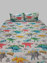 Dragon Tales  Pure Cotton Single & king size Bedsheets