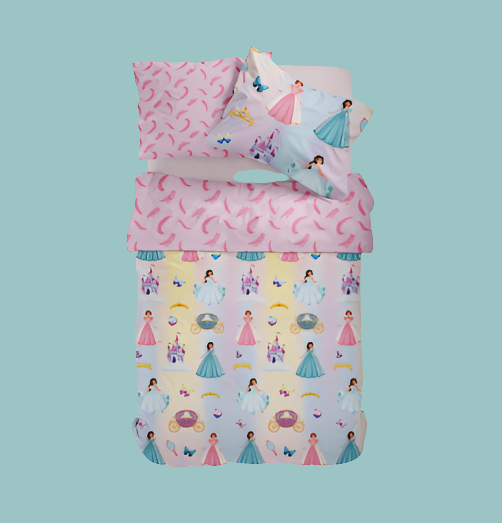 Princess Cartoon Bed Sheet Ds # 032