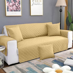COTTON QUILTED SOFA RUNNER - SOFA COAT