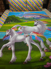 Bayala Cartoon Double Bed Sheet DS # 144
