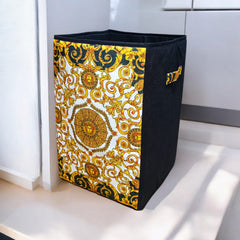 Foldable Jute Laundry Basket