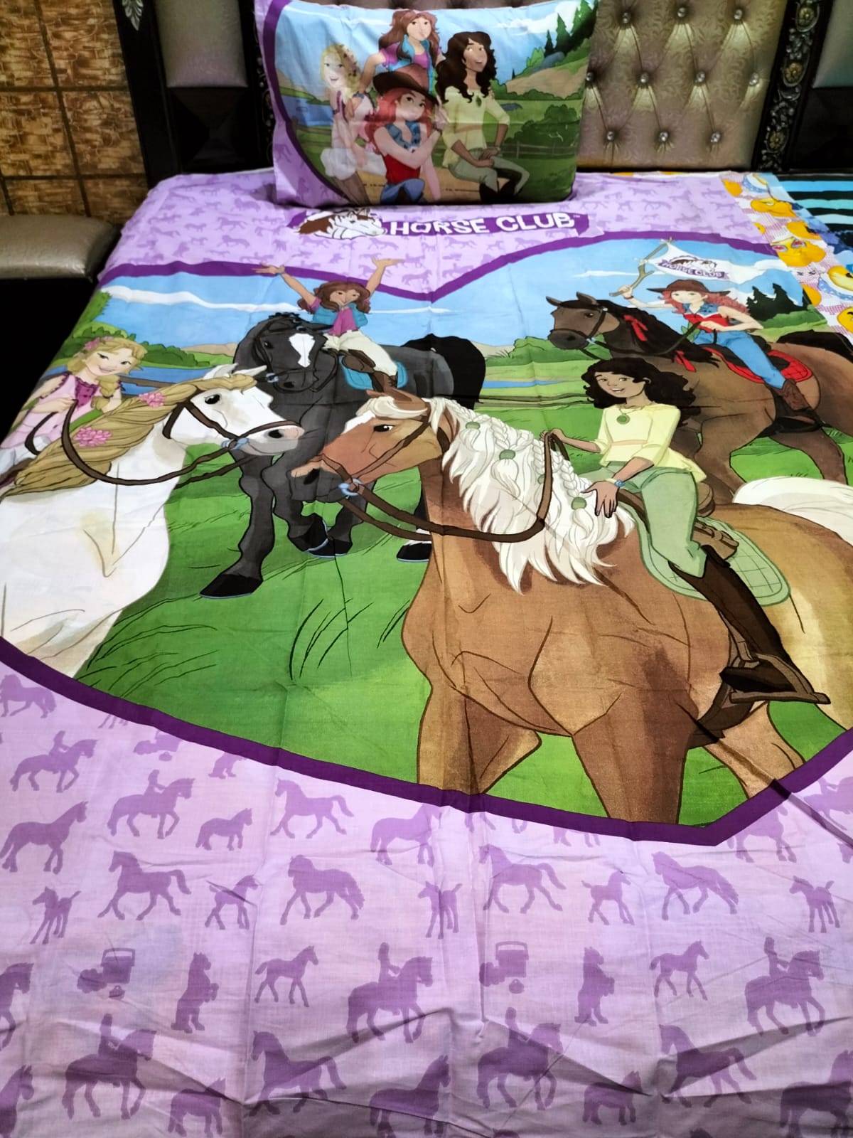 Schleich Horse  bedsheet Ds # 044