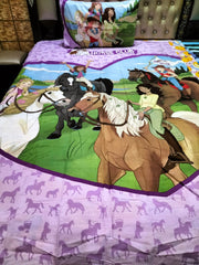Schleich Horse  bedsheet Ds # 044