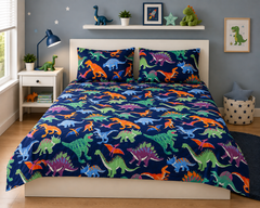 Dragon World Cotton Double Bedsheet