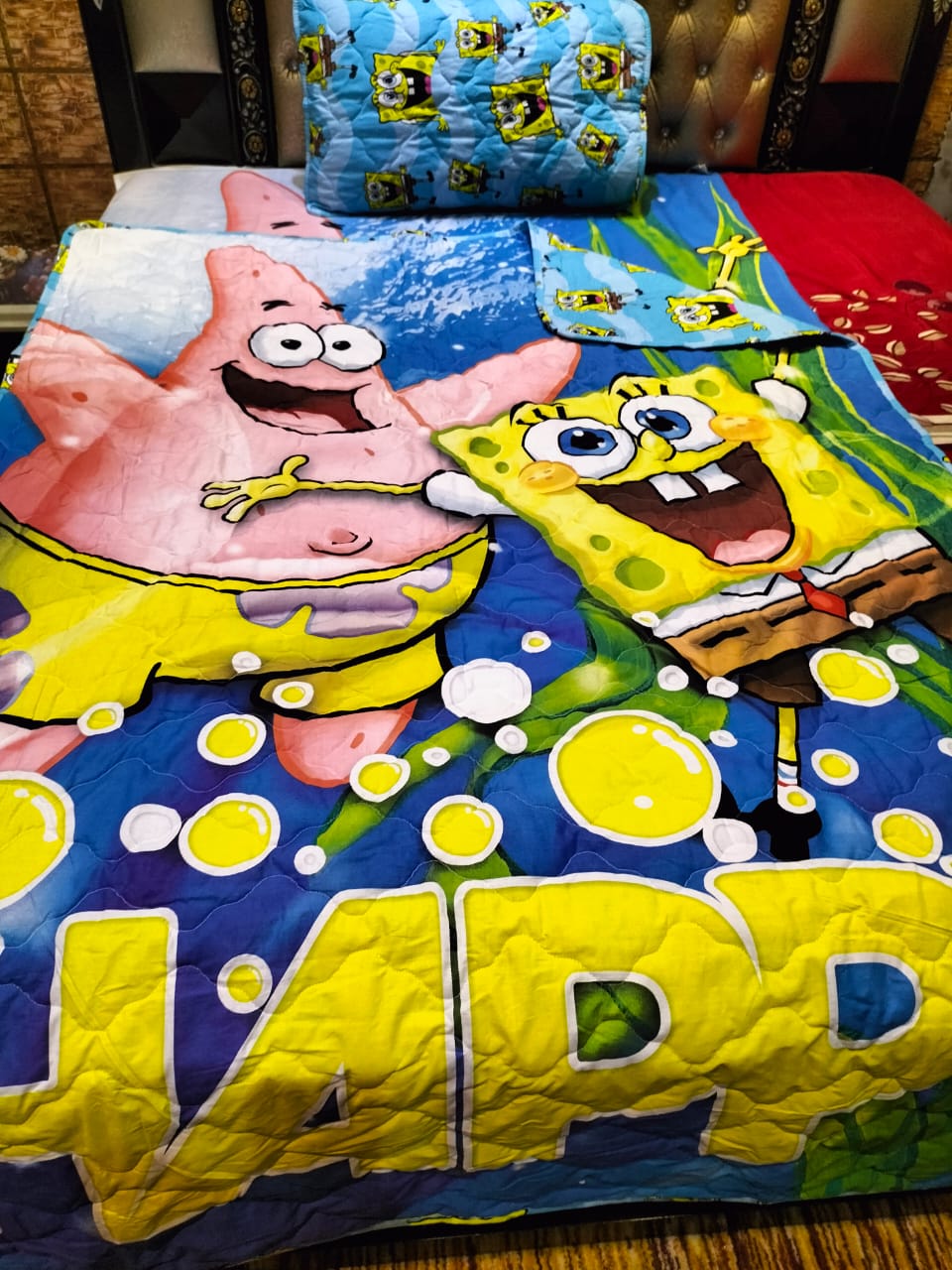 Sponge Bob Kids Single Comforter  Set