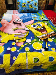Sponge Bob Kids Single Comforter  Set