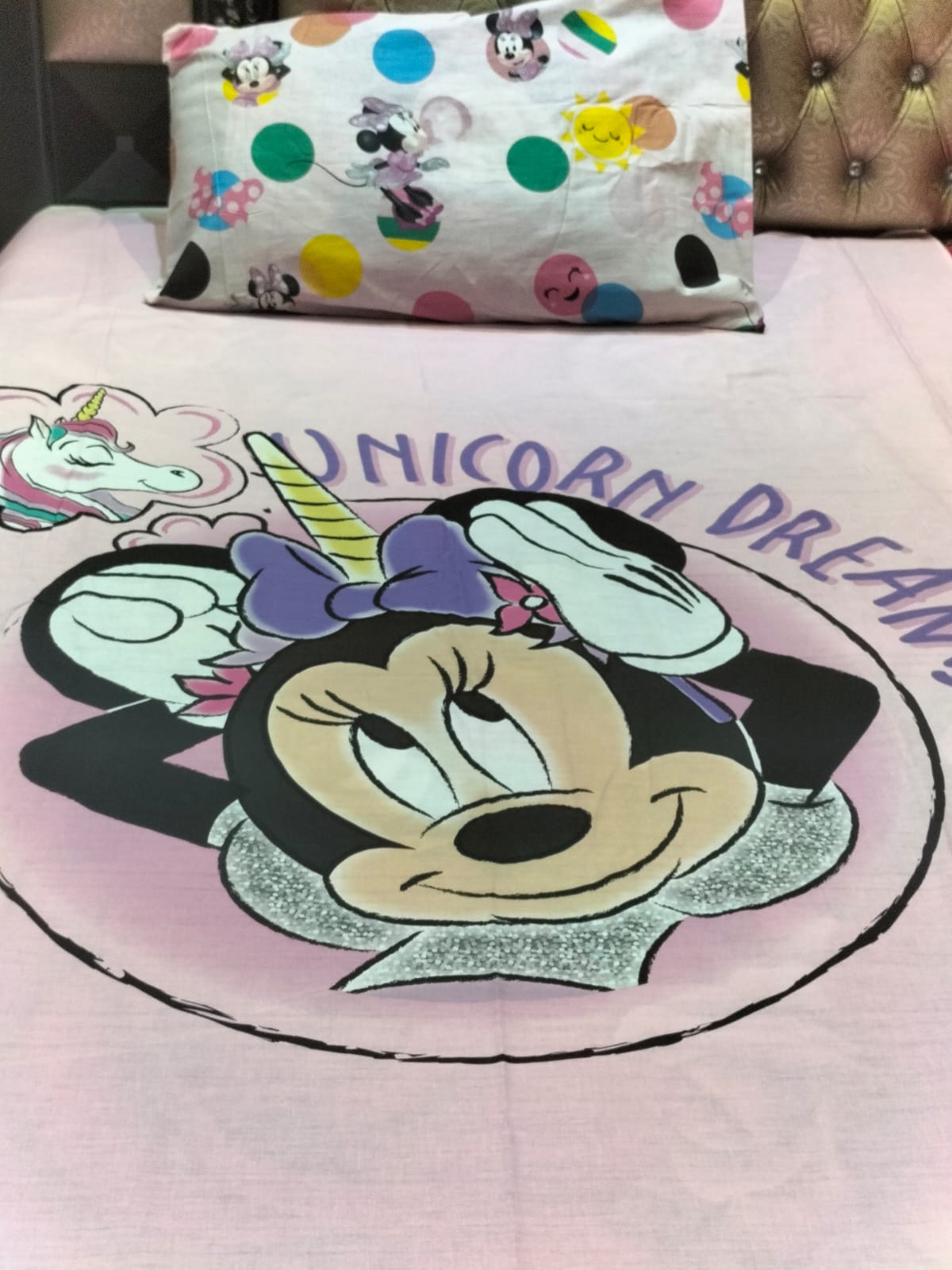 Unicorn Cartoon bedsheet Ds # 043