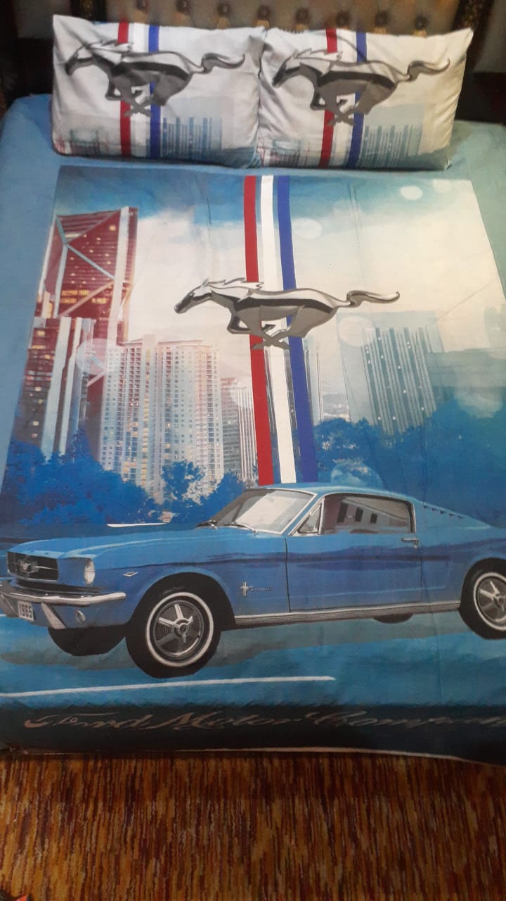 1970 Mustang Mach Double Bed Sheet DS # 137