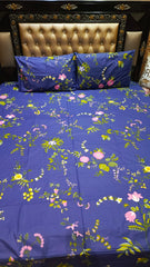 Blue Pink Floral Parcale T200 ET-D143