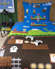 Super Mario Kids Bed Sheet DS # 106