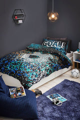 Black Pixel Football Kids Bed Sheet ds # 106 (Copy)