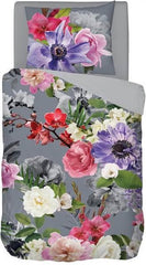Flowers Grey Purple ET-D117