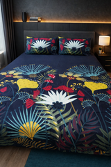 Aurora Garden Cotton Double (King) Bedsheets