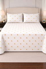 RLL GOLDEN HIGH THREAD COUNT COTTON BEDSHEETS
