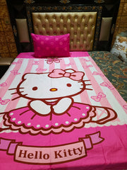 Hello Kitty Hot Pink Cotton sateen ET-D158