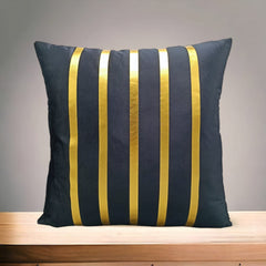 Italian VALVET Golden 5 Lines cushions Covers