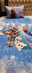 Frozen Elsa Cotton Bed Sheet DS # 153