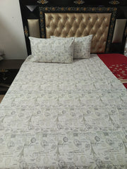 PARIS TICKETS COTTON BEDSHEETS