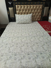 PARIS TICKETS COTTON BEDSHEETS