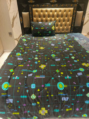Game Start Cotton Double Bedsheets