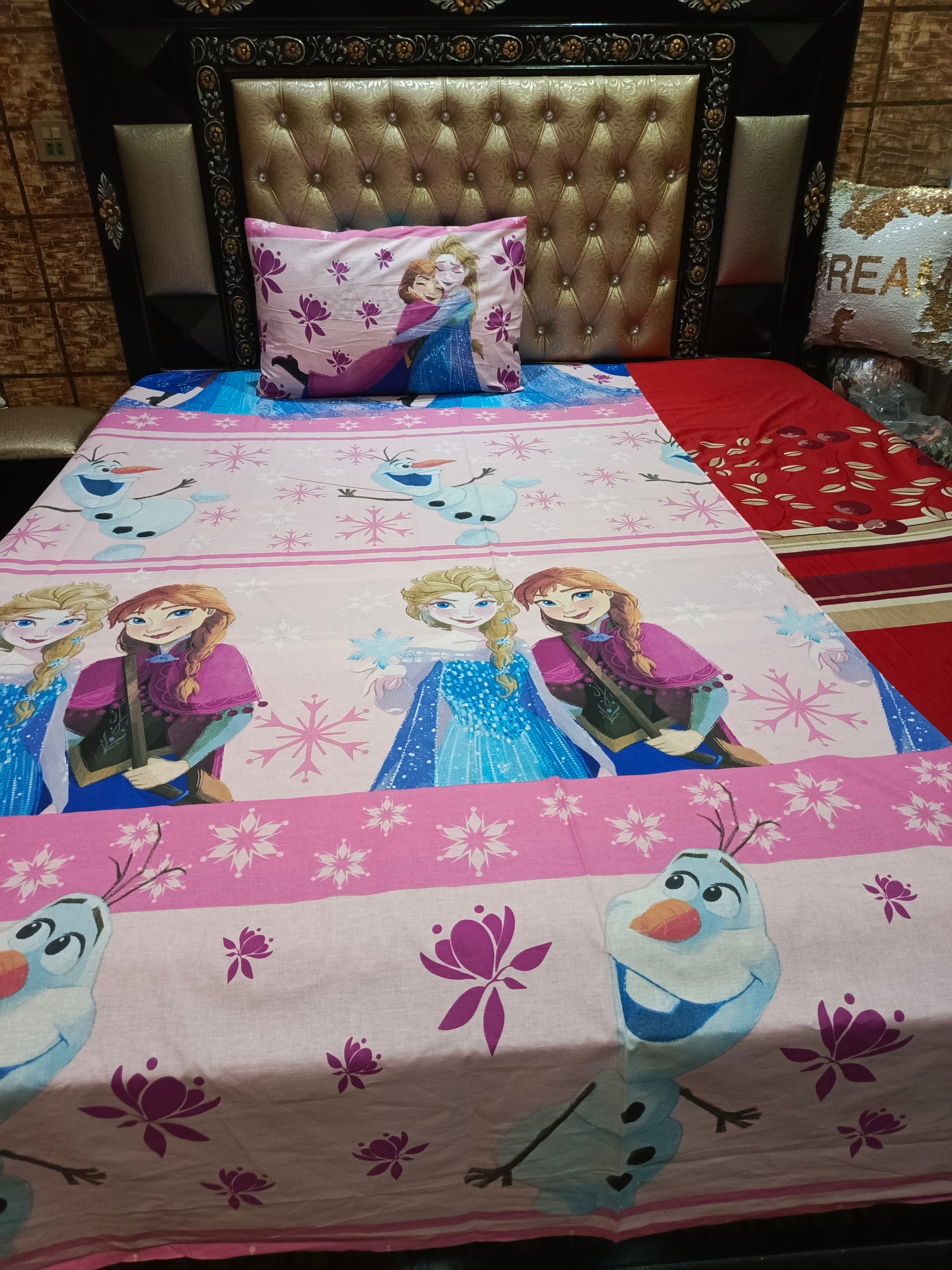 Anna Elsa Cotton Bedsheets ET-D130