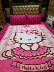 Hello Kitty Hot Pink Cotton sateen ET-D158