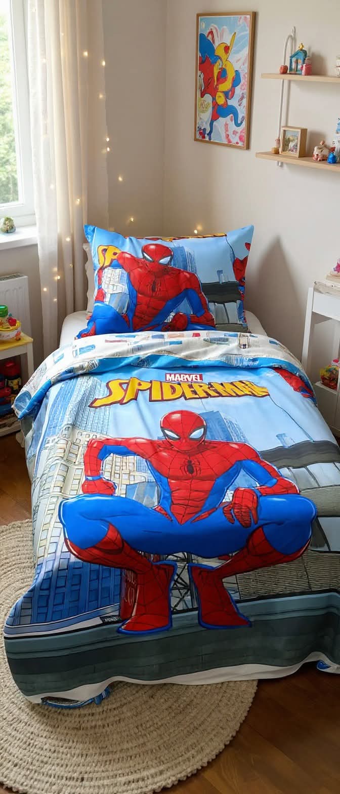 Spider-Man-Marvel winter 3PC comforter set