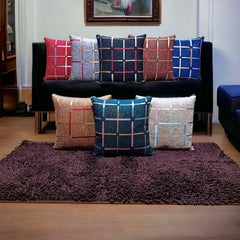 Golden Lines Cushions Covers