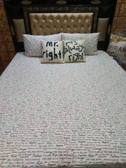 New Paper Parcale Cotton King Size Bedsheets
