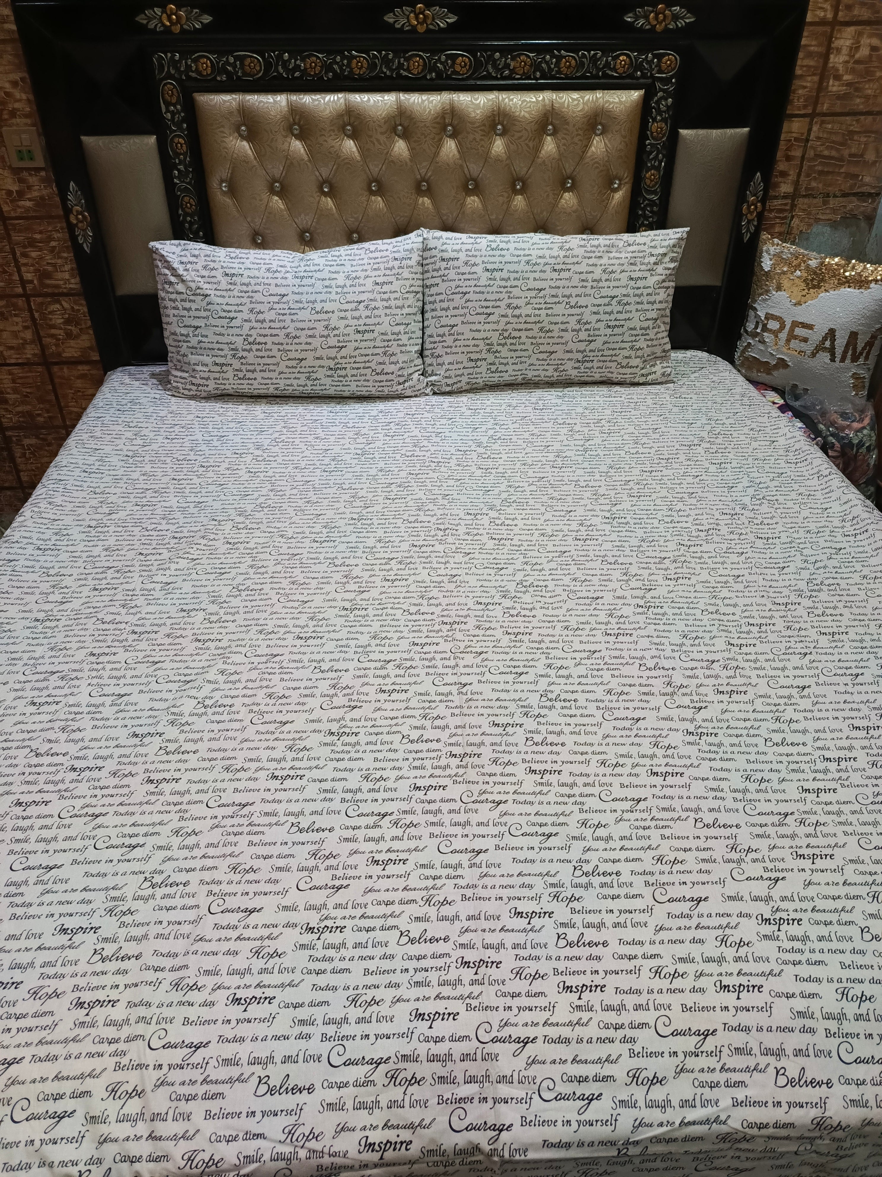 New Paper Parcale Cotton King Size Bedsheets
