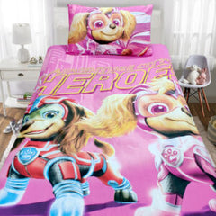 Paw Patrol Super Pups Kids  Bed Sheet Ds # 034