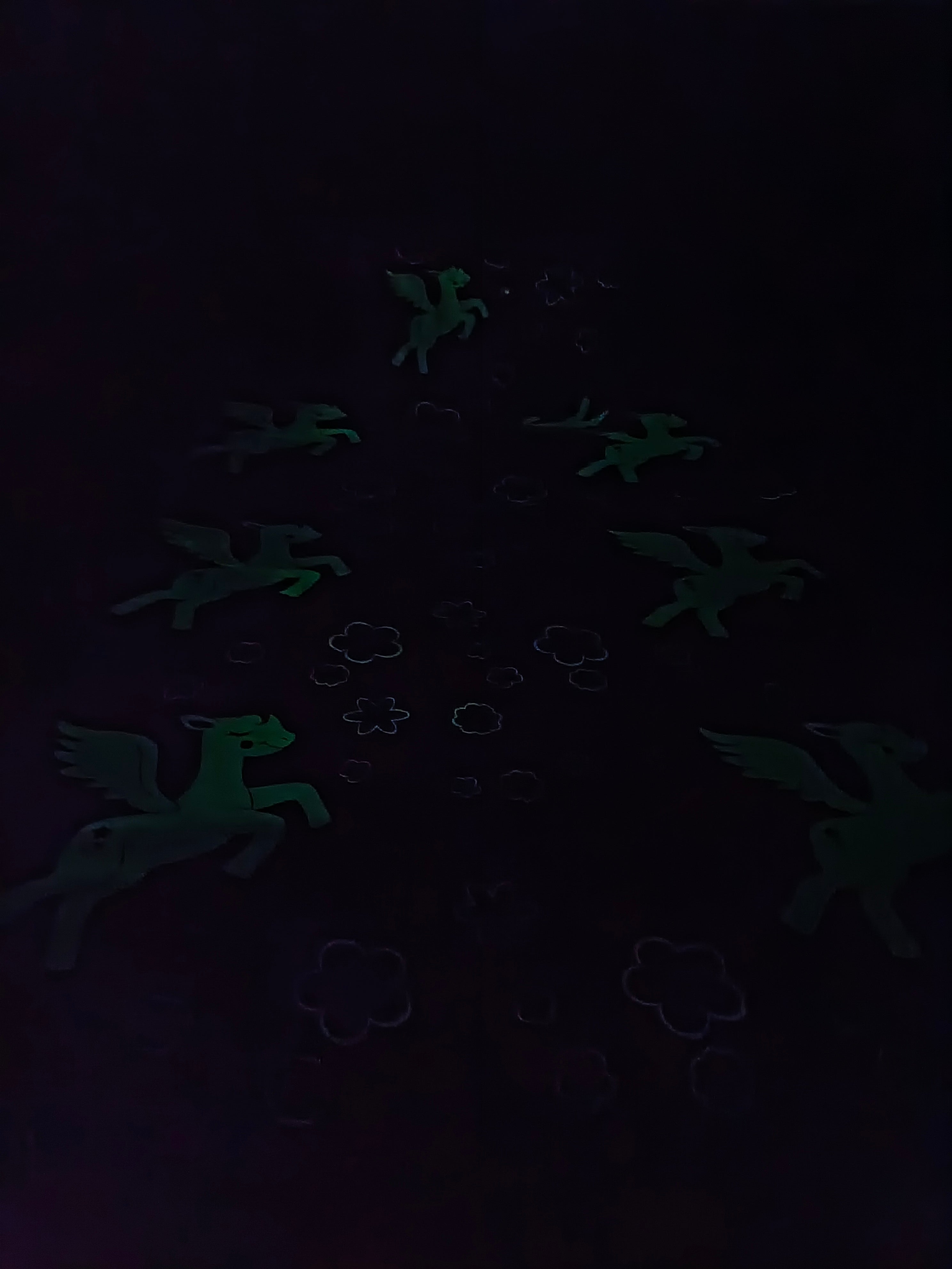 Unicorn Big Glow in the Dark ET-D159