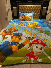 Paw Patrol Cotton Bedsheets