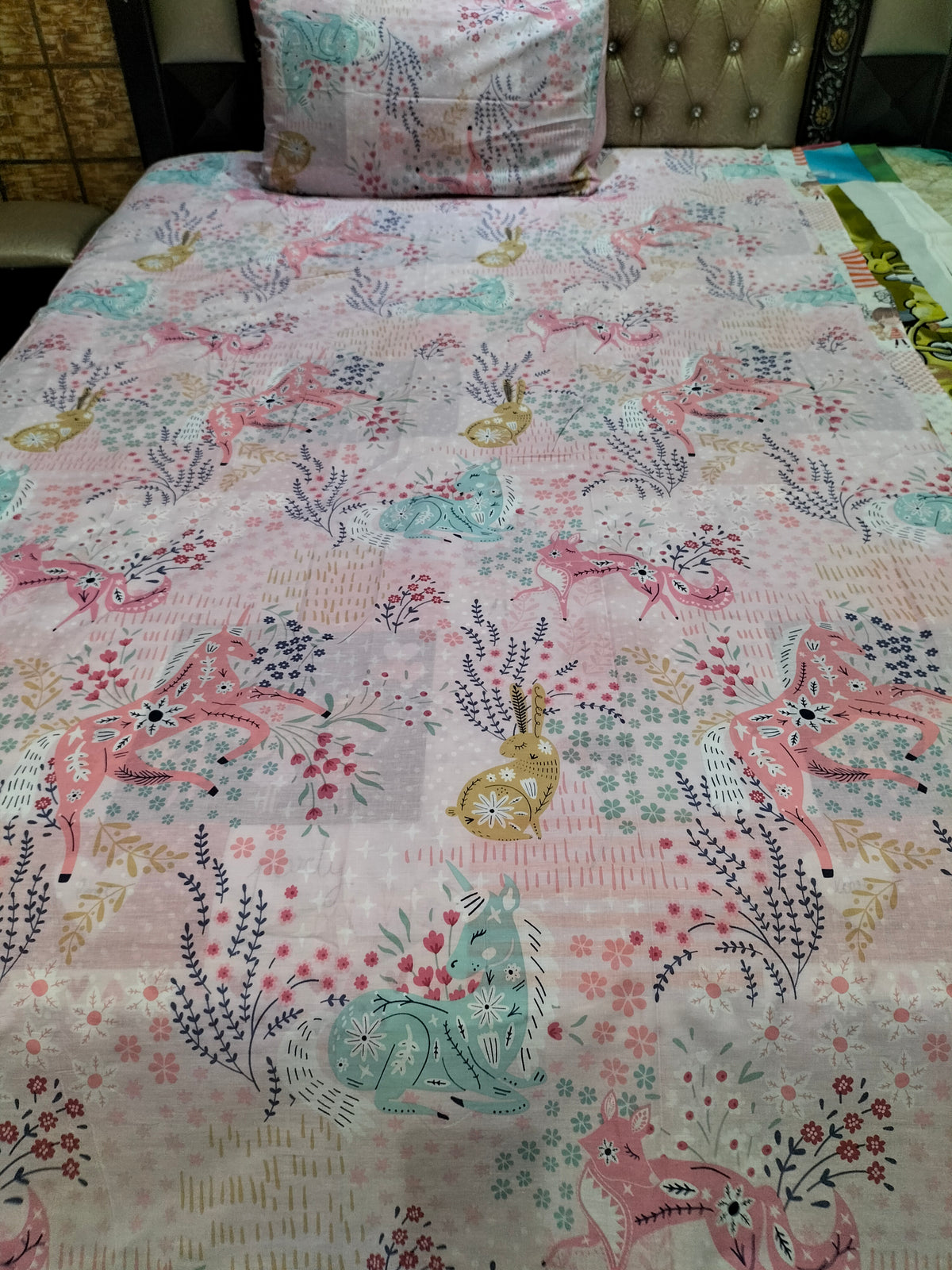 Unicorn King Size Bedsheets