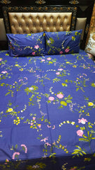 Blue Pink Floral Parcale T200 ET-D143