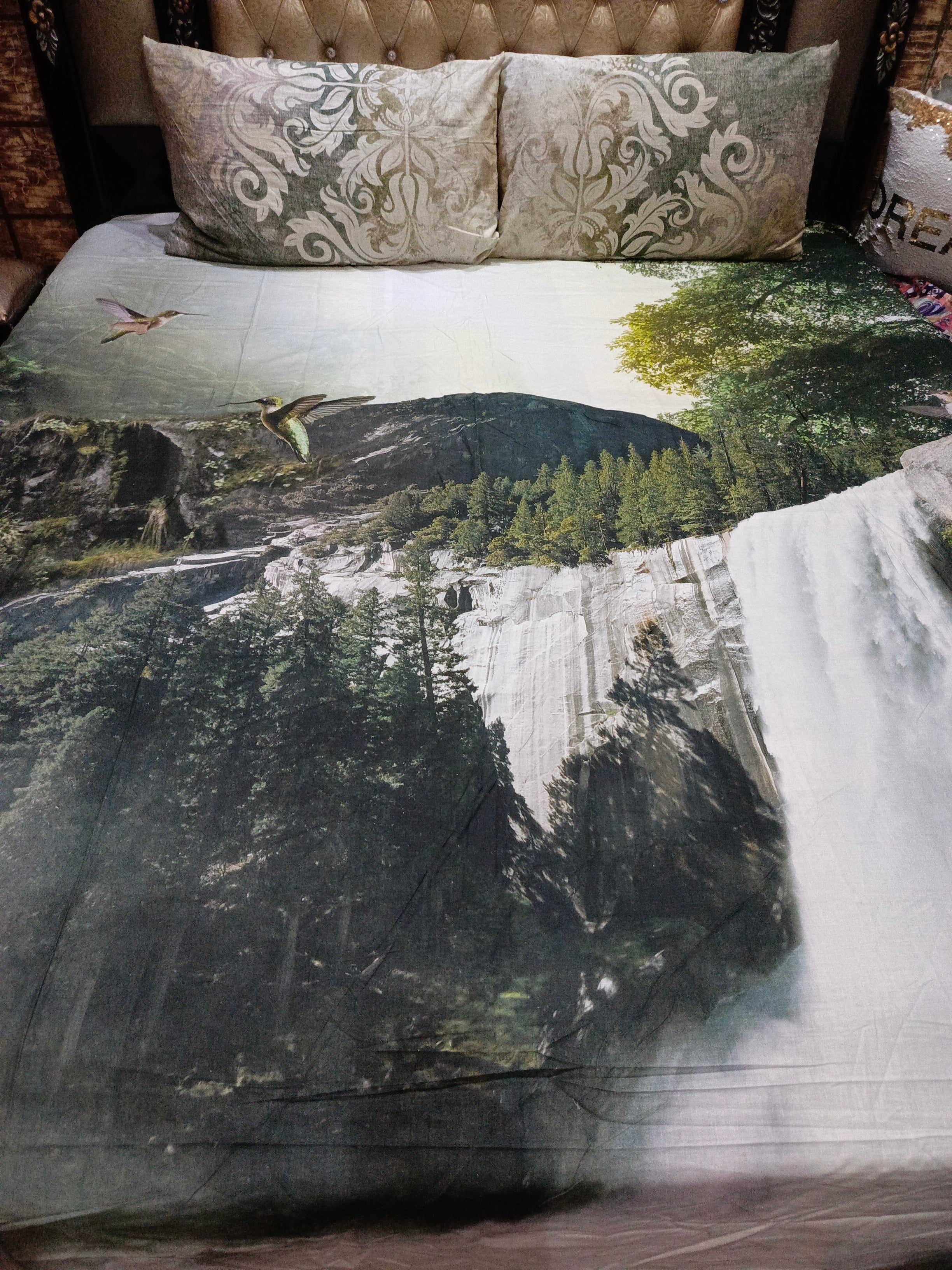 Waterfall Bedsheets King size