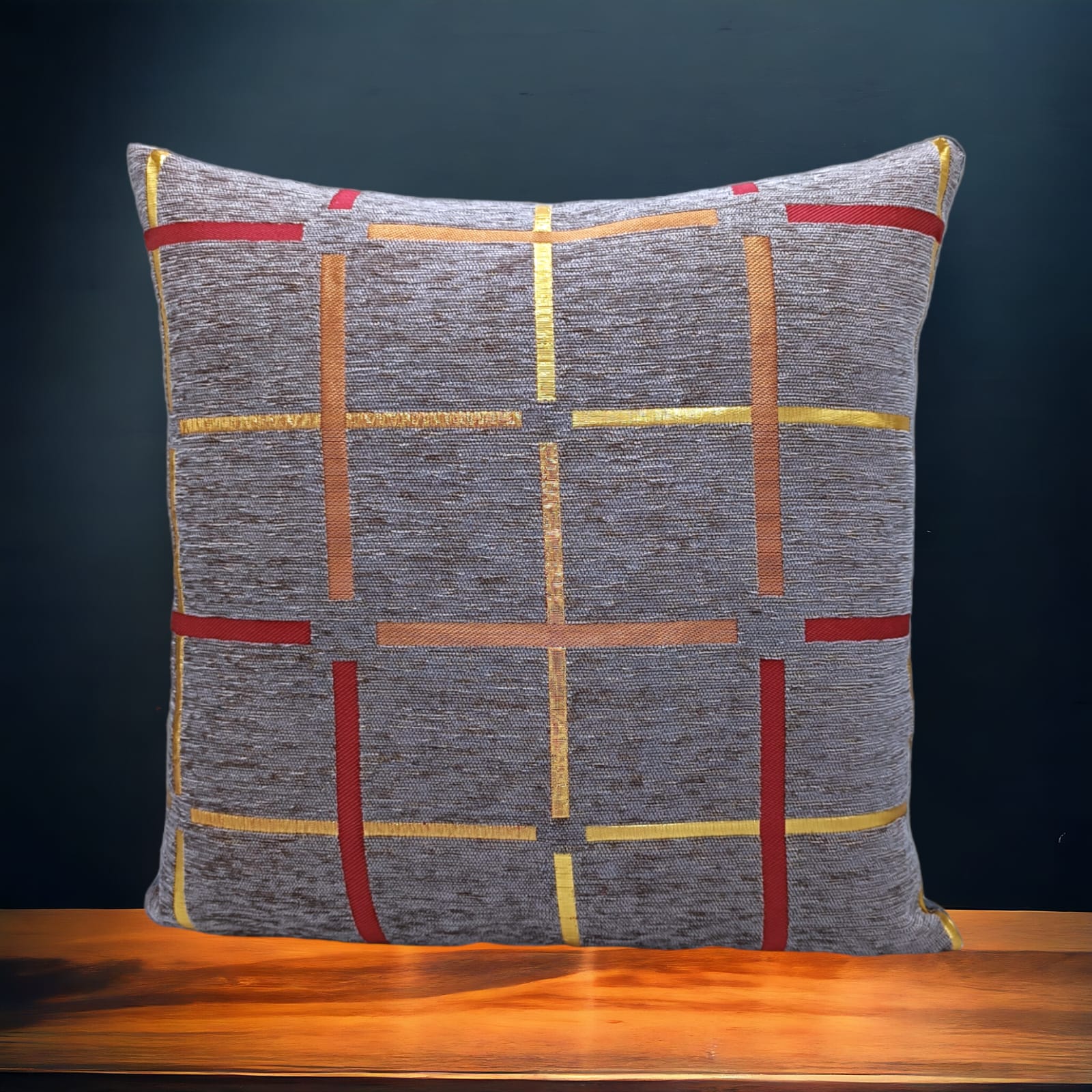 Golden Lines Cushions Covers