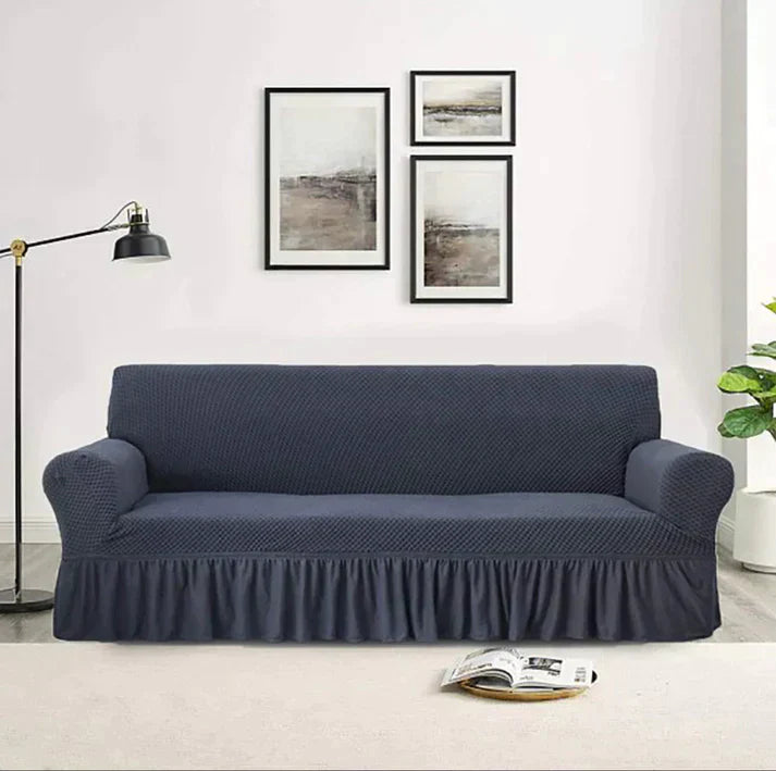 Turkish Style Sofa Covers Grey